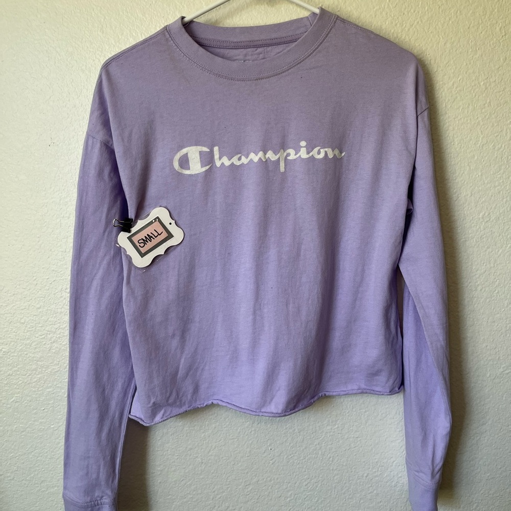 Champion Cropped Long Sleeve